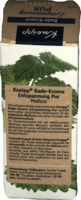 Kneipp Bade, badolja med naturlig indisk melissa eterisk olja och citronmelissextrakt, 100 ml Naty Shop