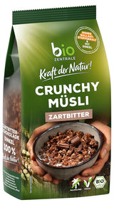 Krispig müsli med bär Biozentrale | 375 g ekologisk müsli | Perfekt för frukost och din kopp takeaway-müsli | Ett alternativ till müslibars