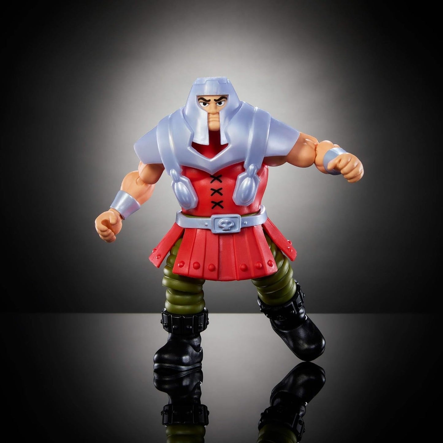 Masters of the Universe Origins Actionfigur Ram Man från den tecknade samlingen, ca. 14 cm lång MOTU Ram Figur 1980-tals-TV Detaljerad design och tillbehör JBM77 Actionfigurer Naty Shop