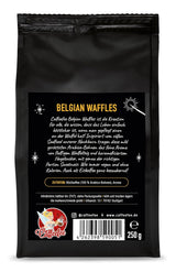 Caffeefee Belgiska våfflor Bohnen, 250 g, aromatisierter Röstkaffee