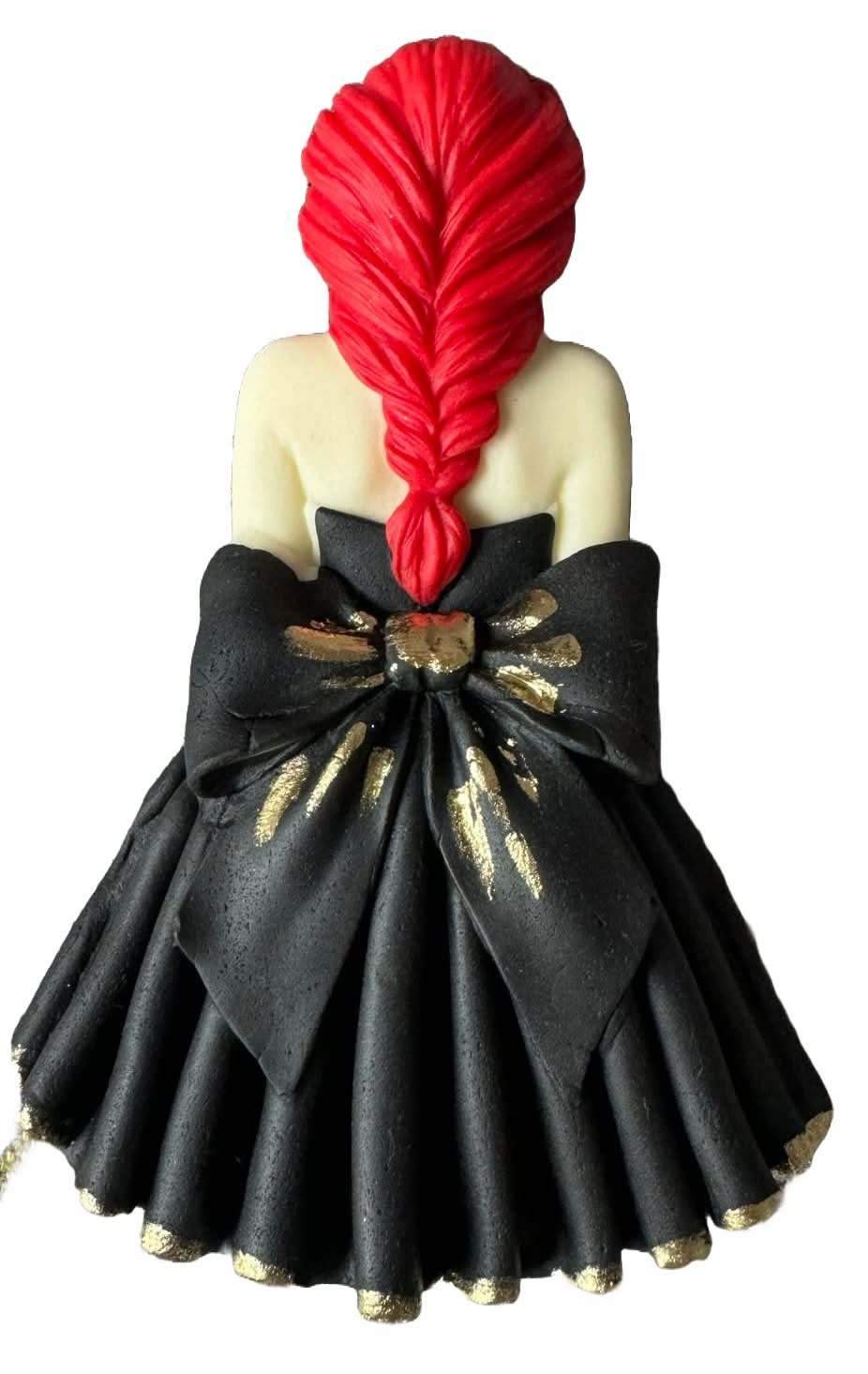 Ätsockerdekoration, Beautiful Lady Sugar Paste Decorations Nati Shop