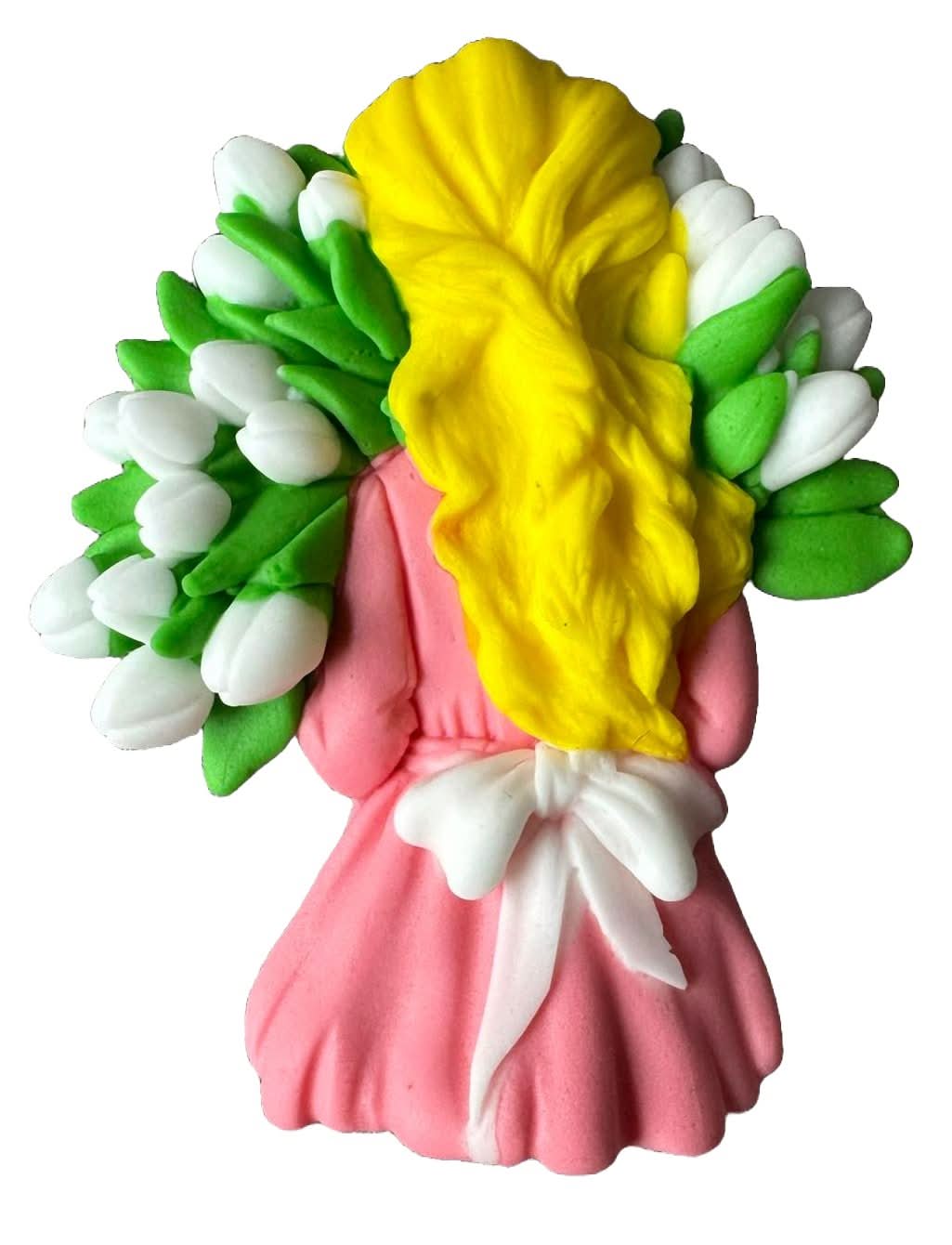 Ätsockerdekoration, Beautiful Lady Sugar Paste Decorations Nati Shop