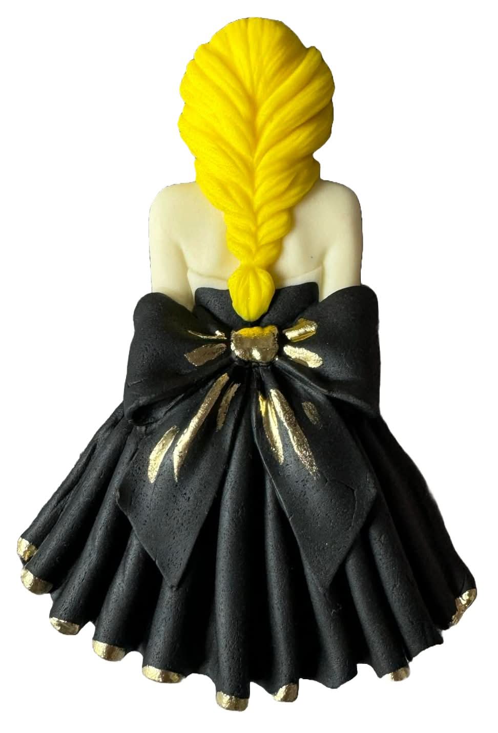 Ätsockerdekoration, Beautiful Lady Sugar Paste Decorations Nati Shop