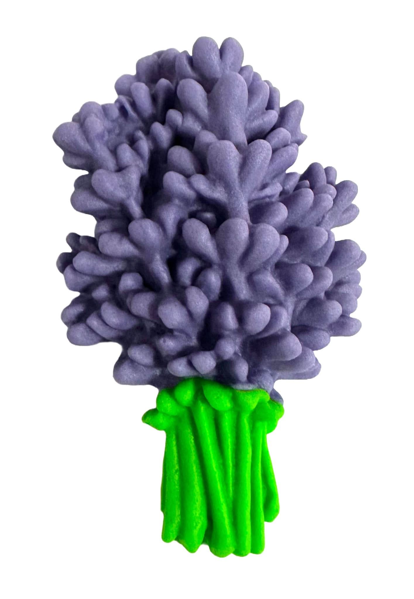 Ätsockerdekoration, Lavendelbukett Dekorationer från Sugar Paste Nati Shop