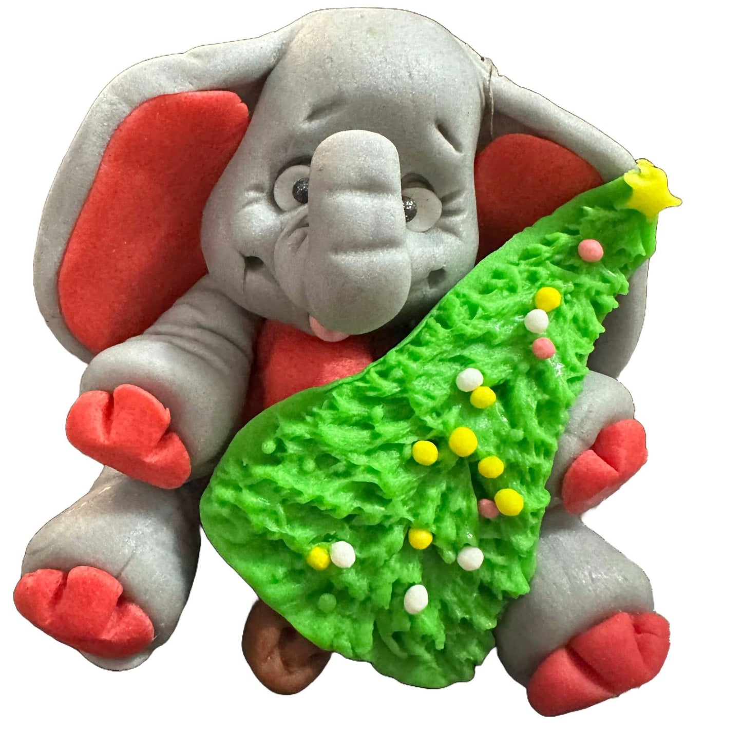 Ätsockerdekoration, Elefant Nati Shop
