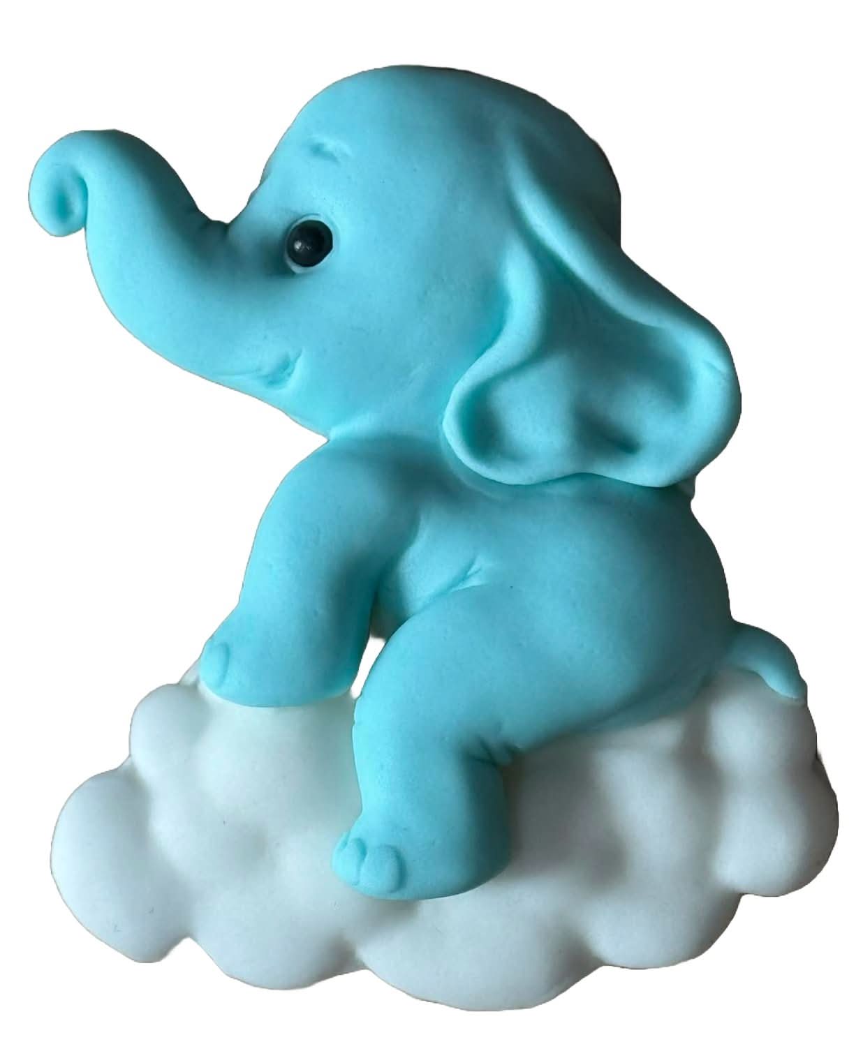 Ätsockerdekoration, Elephant Sugar Paste Decorations Nati Shop