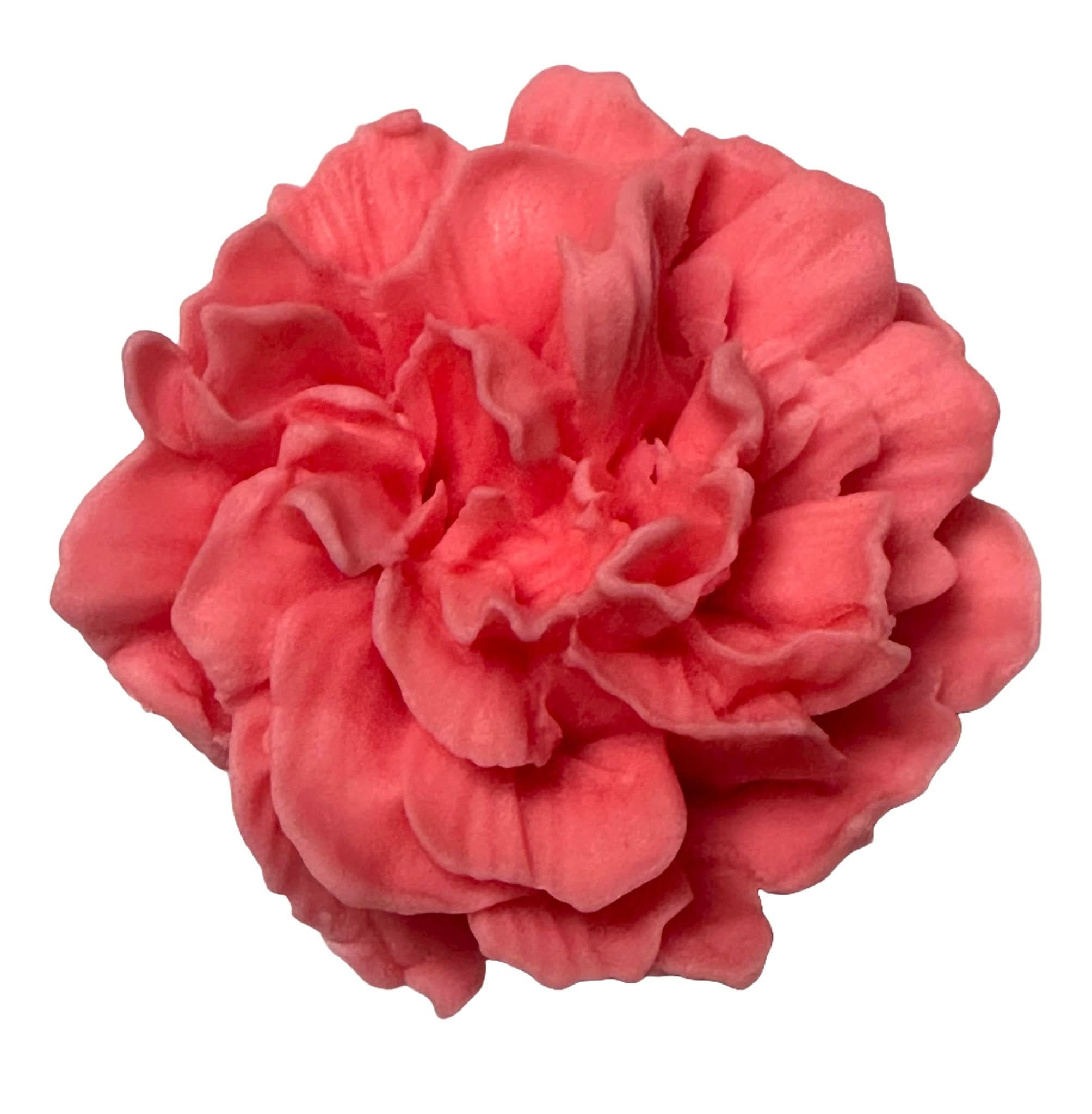 Ätsockerdekoration, Rosa nejlikadekorationer från Sugar Paste Nati Shop