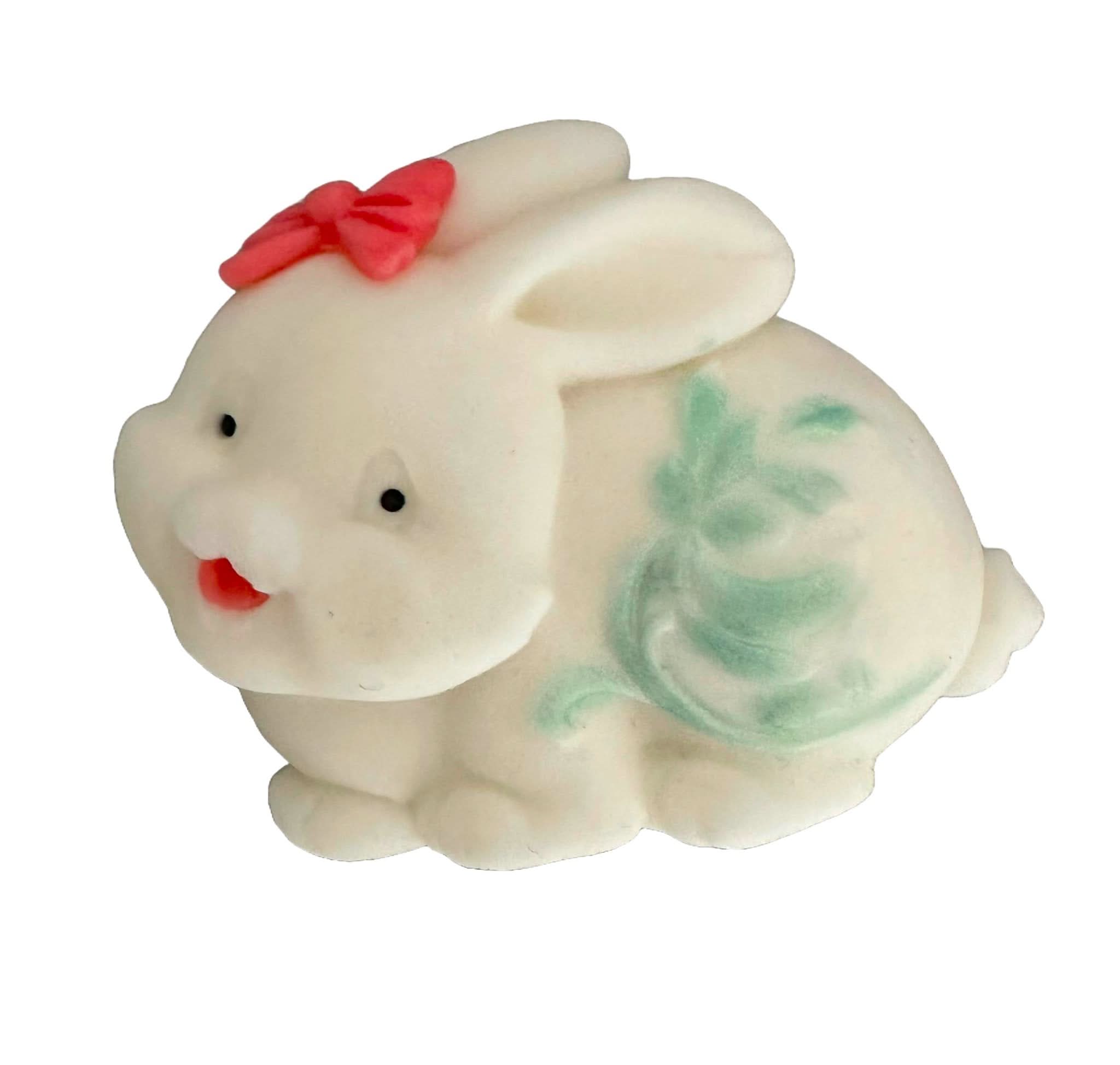 Ätsockerdekoration, kanindekorationer från Sugar Paste Nati Shop