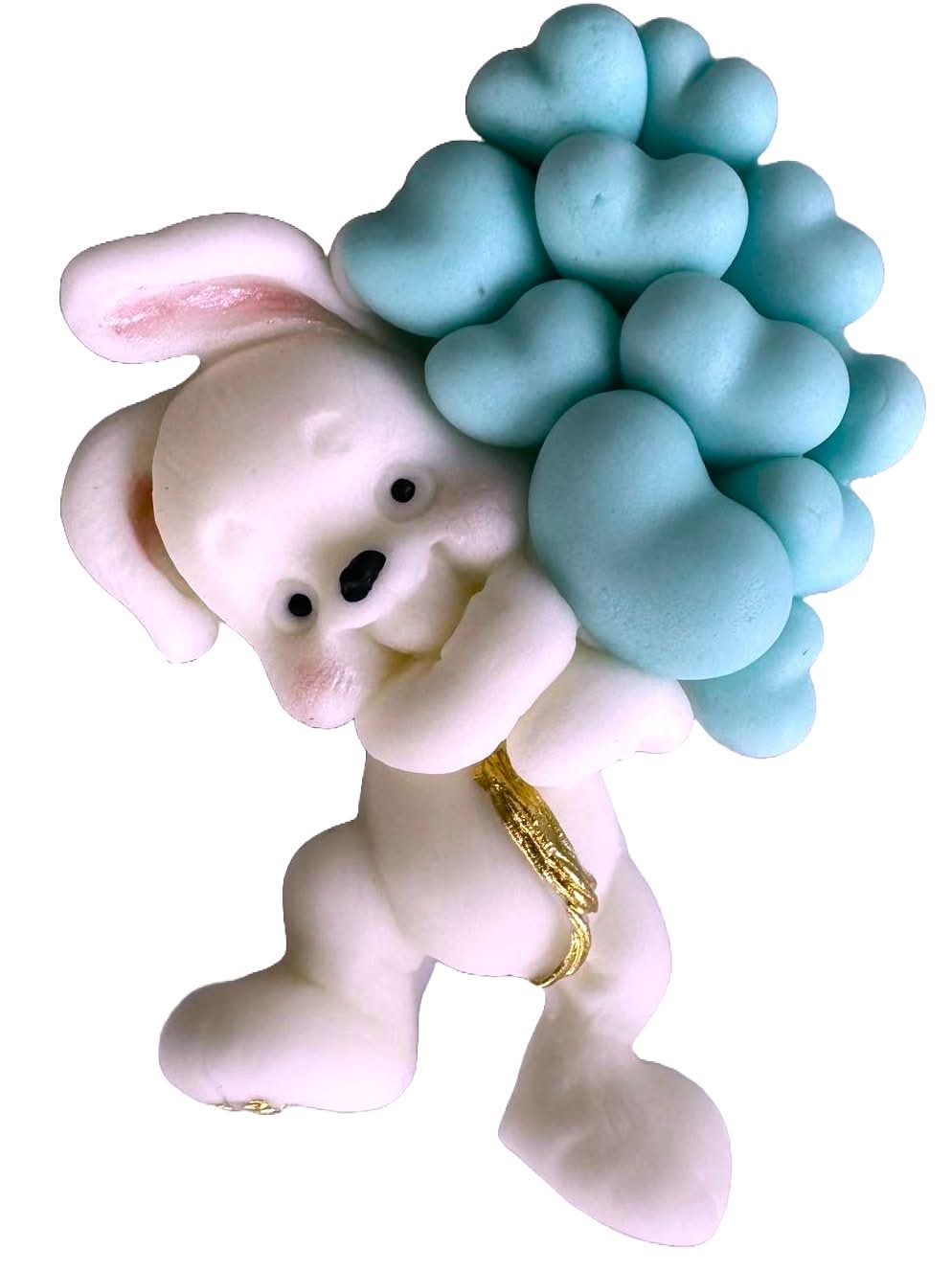 Ätsockerdekoration, Bunny Decorations från Sugar Paste Nati Shop