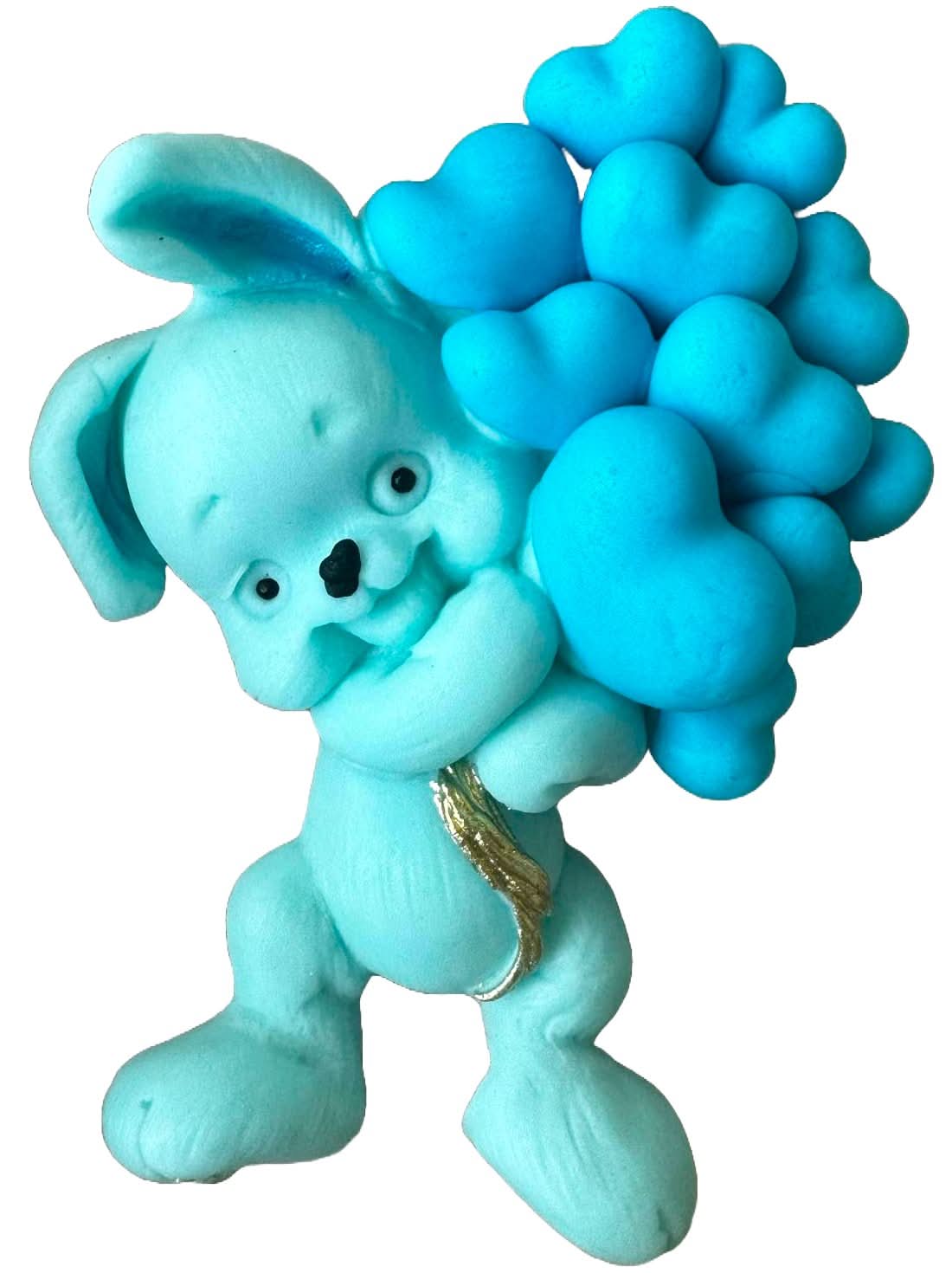 Ätsockerdekoration, Bunny Decorations från Sugar Paste Nati Shop