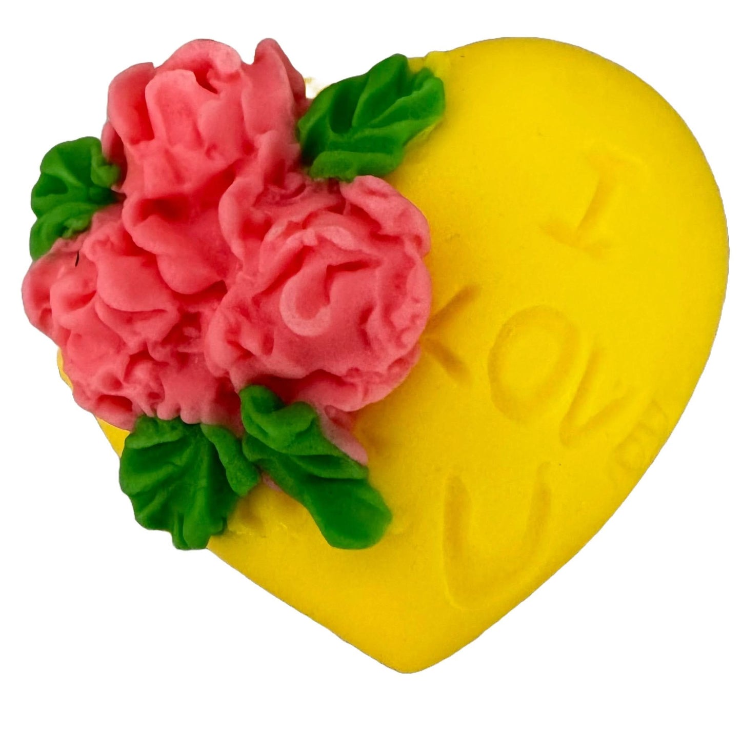 Ätsockerdekoration, Hjärta "I love you" Dekorationer från Sugar Paste Nati Shop