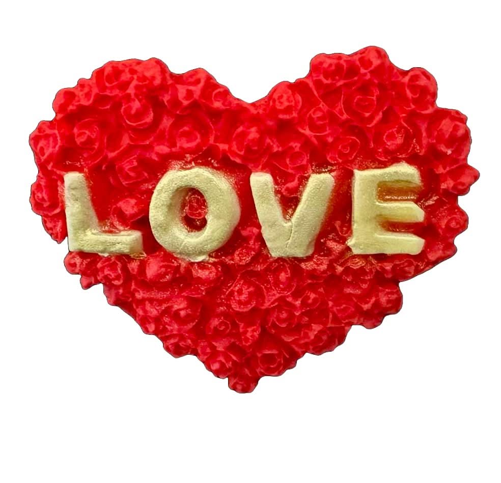 Ätsockerdekoration, Love Sugar Paste Decorations Nati Shop