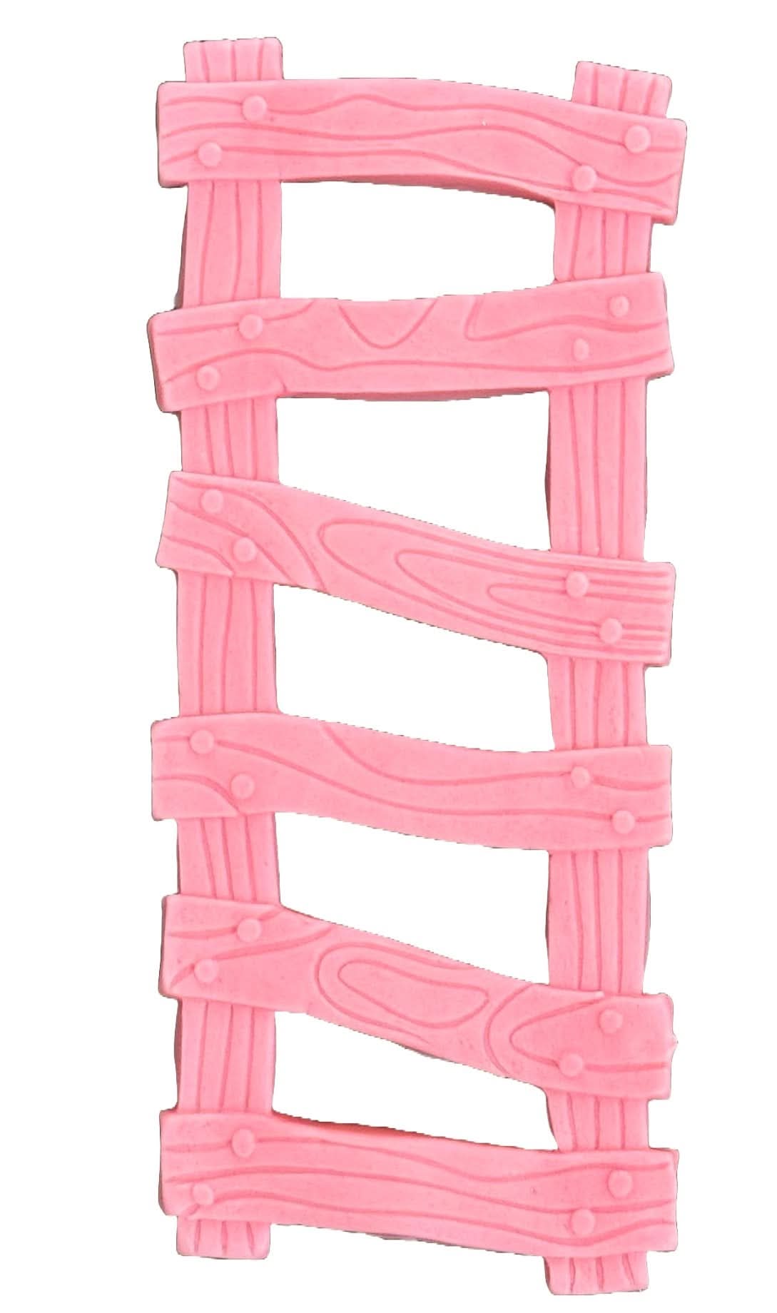 Ätsockerdekoration, rosa stege Dekorationer från Sugar Paste Nati Shop
