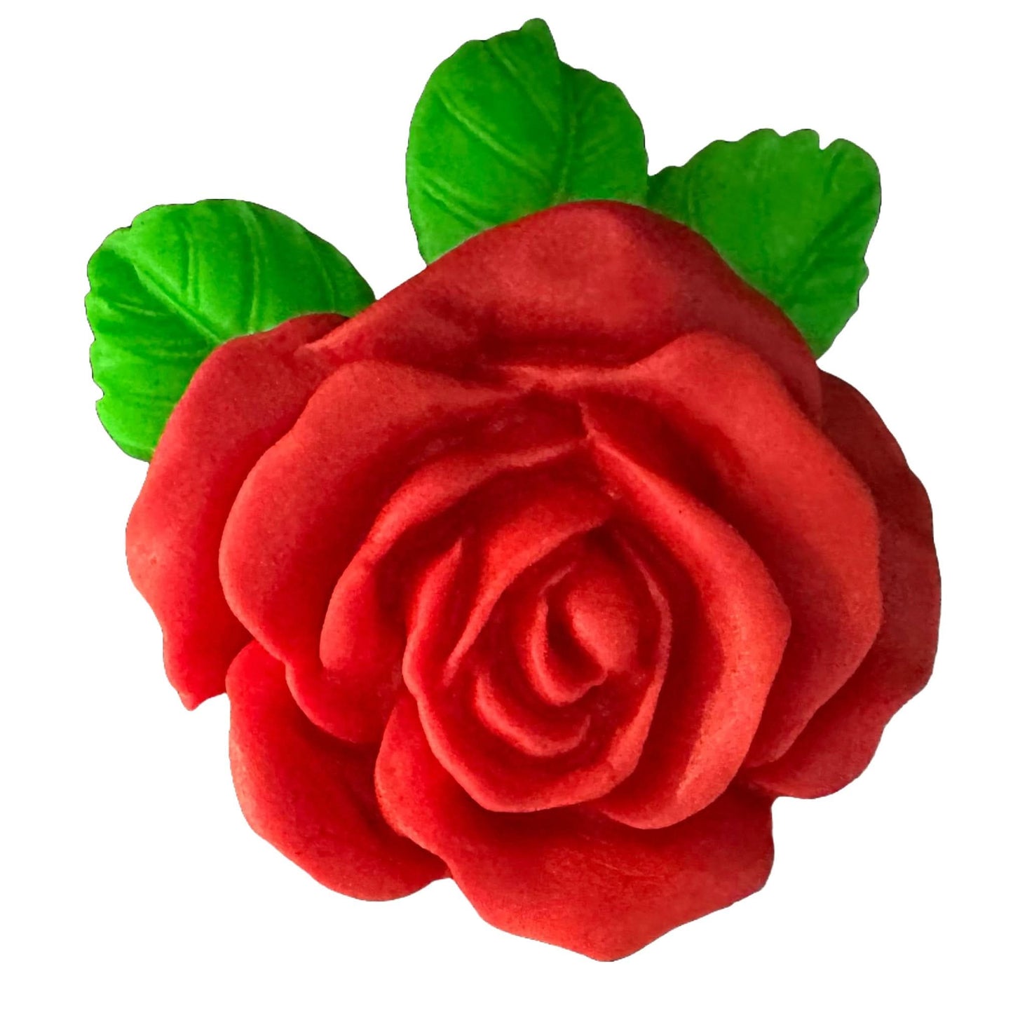 Ätsockerdekoration, Red Rose Sugar Paste Decorations Nati Shop