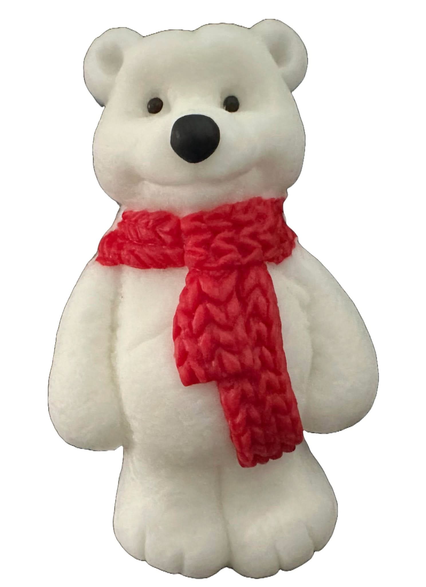 Ätsockerdekoration, Polar Bear Christmas Sugar Paste Decorations Nati Shop