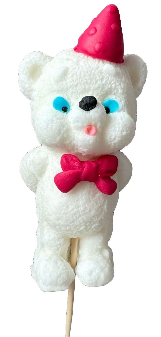 Ätsockerdekoration, nallebjörn Dekorationer från Sugar Paste Nati Shop