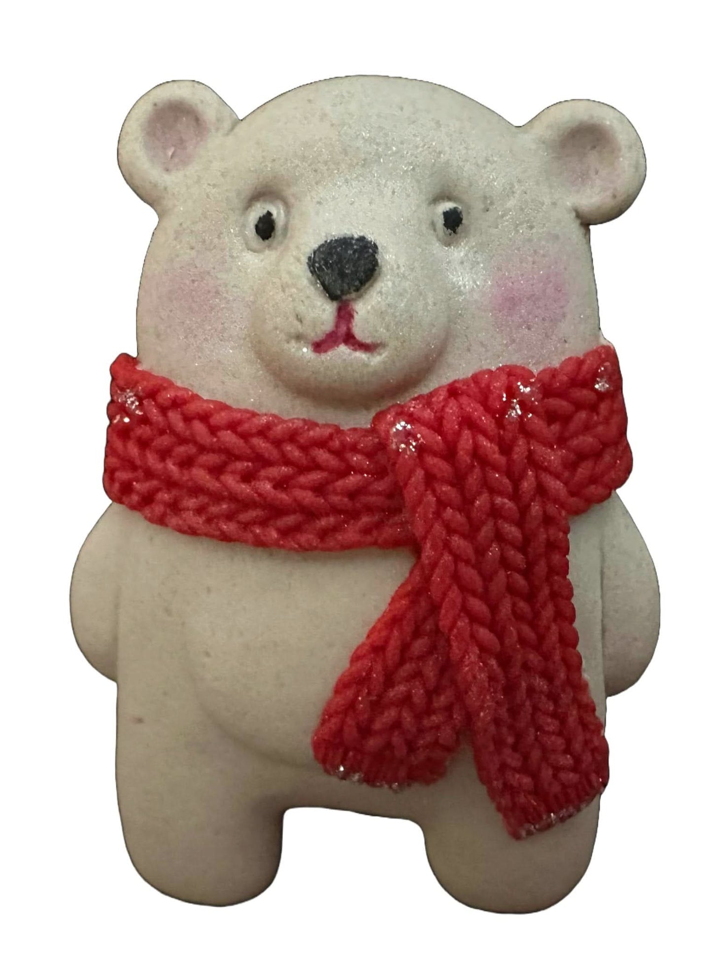 Ätsockerdekoration, beige nalle Nati Shop
