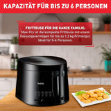 Tefal Maxi Fritös, Cool Wall Technology, 1,2 kg, justerbar termostat Vitvaror Naty Shop