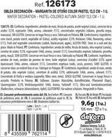 dekora - 12,5 cm jätteblomma - höstdahlia - glutenfri, laktosfri, vegansk - tårtdekorationer för bröllop, födelsedagar och efterrätter - lätt att använda Naty Shop Sugarpaste