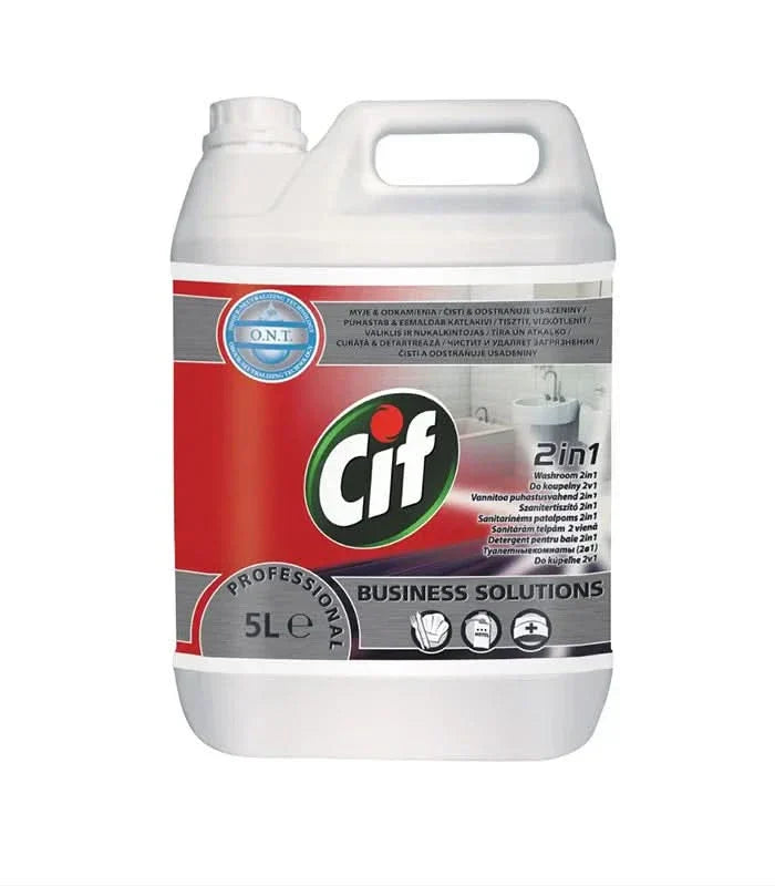Cif Professional 2-i-1 badrumstvättmedel 5L Detergenti Naty Shop