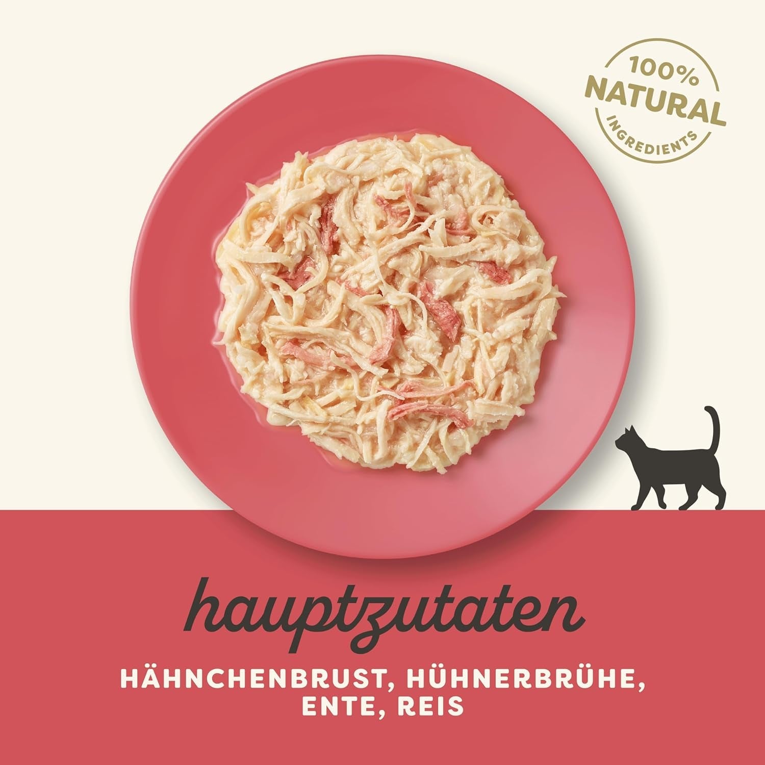 Applaws Premium naturligt våtfoder för katter, kyckling med anka i soppa, konserverad 70 g (24x70 g)