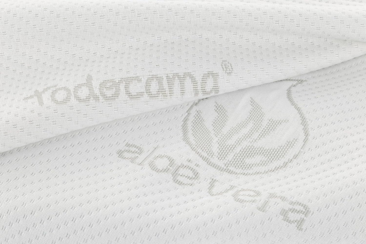 Todocama - Memory kudde, aloe vera, 2 delar, 70 cm, vita Naty Shop standard kuddar