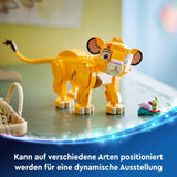 LEGO Ç€ Disney Simba, lejonkungens unge, byggleksak för barn, fantasilekset med lejonfiguren, cool presentidé för tjejer och pojkar från 6 år, barnleksak 43243 Byggset Beuche den LEGO-Store