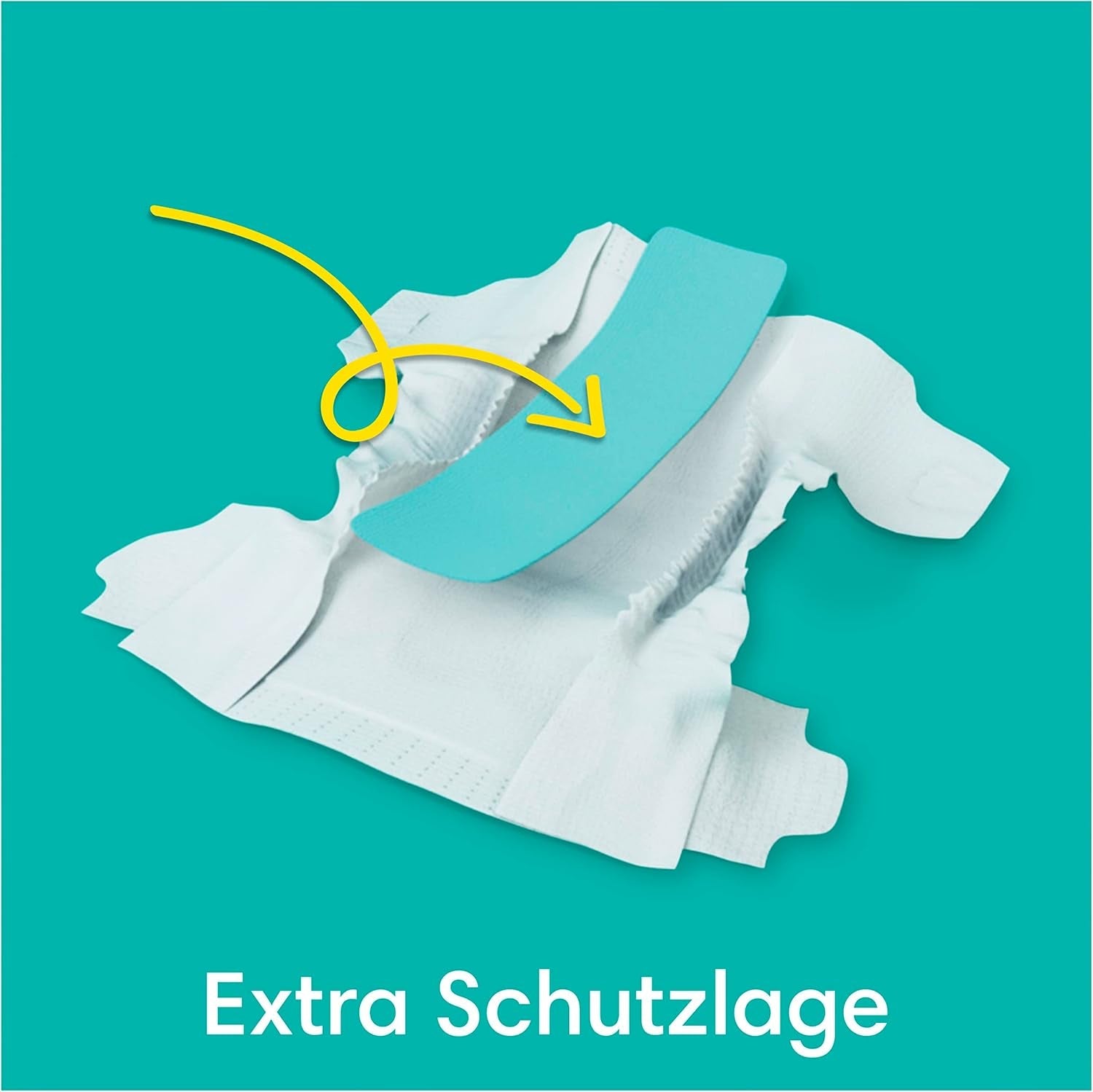 Pampers Baby-Dry blöjor, storlek 8, 43 blöjor, från 19 kg, Jumbo+ förpackning
