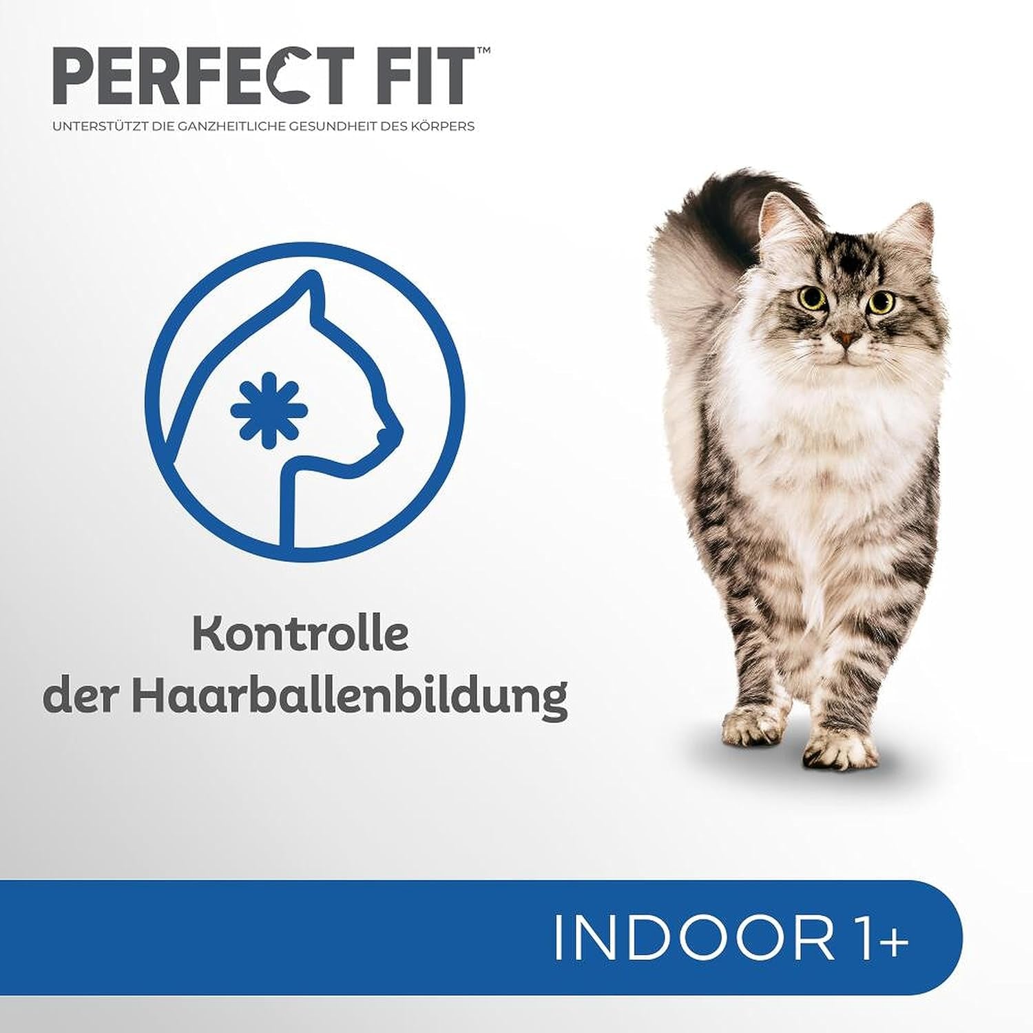 PERFECT FIT™ påsar för katter, inomhus, med kyckling, 12 x 85 g