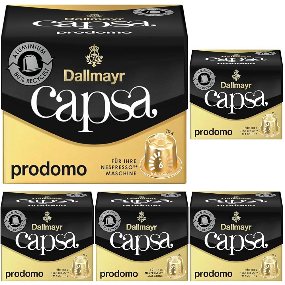 Kapsel Lungo Prodomo 10 kapslar (förpackning med 5)