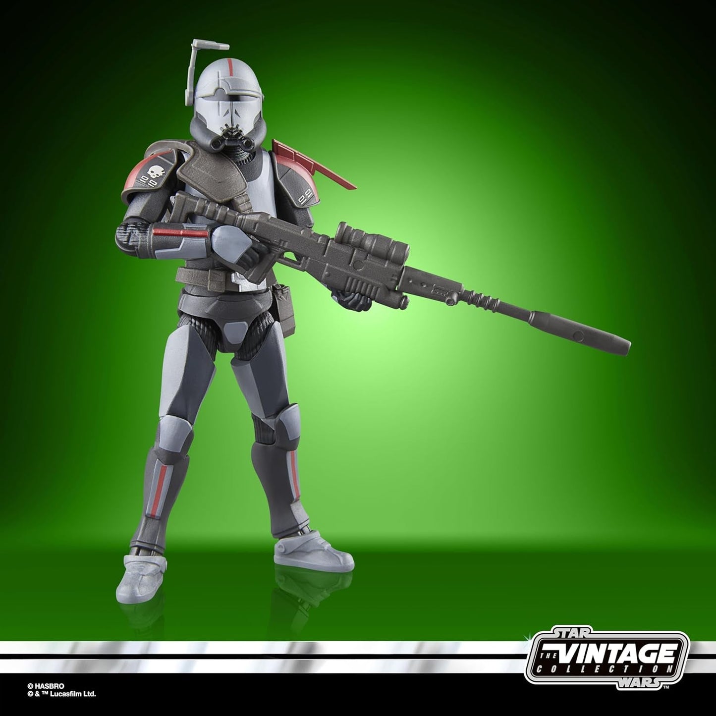 Star Wars Vintage Crosshair Collection, Star Wars: Bad Batch Actionfigur att samla in (9,5 Cm) Actionfigurer Naty Shop
