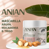 ARGÁN nutrition y suavidad mascarilla 350 ml Hårmask Naty Shop
