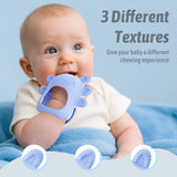 akolik Baby Bringning 0 3 6 9 Months Bringning Leksak och hjälpmedel BPA-fri Bringning Tandhandskar Matsäkra presenter till nyfödda