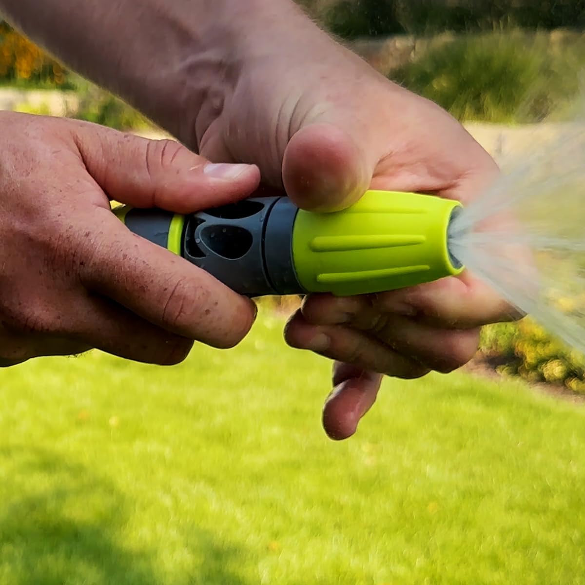 Quick Connect trädgårdsslangset, 1/2 tum x 50 fot, hållbart, lätt, dricksskåp – hfzg12050qn
