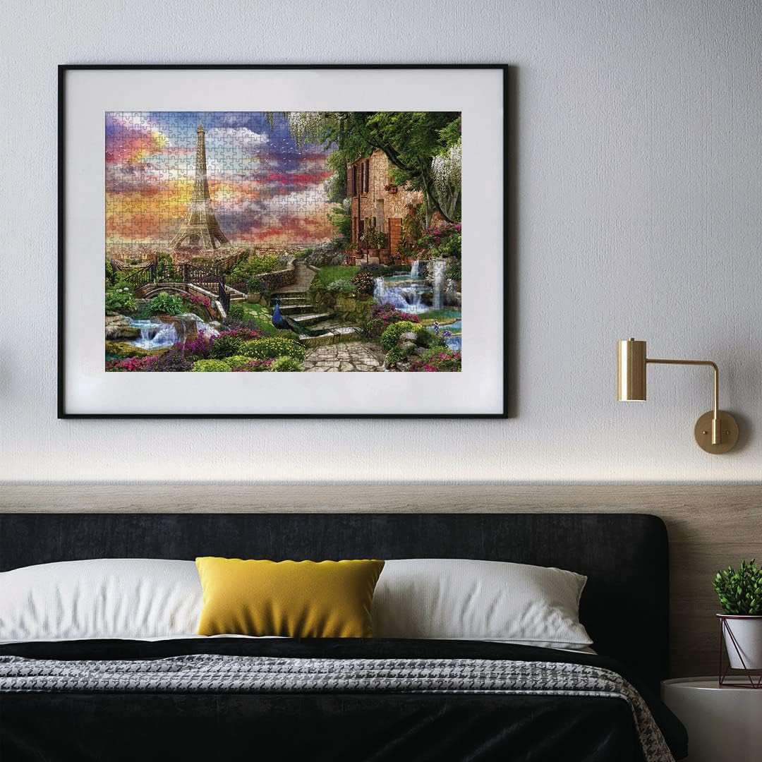 Clementoni 33550 Dreamlike Paris - Pussel 3000 bitar från 9 år, Färgglatt pussel för vuxna med djärva färger, Skicklighetsspel för hela familjen, Trevlig presentidé Puzzle Naty Shop