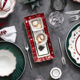 Villeroy & Boch - Toy's Delight Gravy Set, 4 delar, Serveringsfat med skålar, Christmas Gravy Bowl Set, Leksaksbordsdekoration, Serveringsbricka, Skålar, Julservis, Premium Porslin