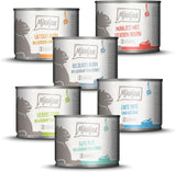 MjAMjAM - Premium Wet Cat Food - Delicious Mix Pack III Måltider för din katt 6-pack (6 x 200 g) Spannmålsfri med extra kött