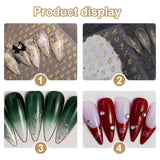 7 Blätter 3D alfabet Nagelsticker Nagelfolie Selbstklebend Buchstaben Aufkleber Nägel Zubehör Nagelaufkleber Klebebuchstaben Aufkleber Selbst Gestalten Letter Letters Nail Art Stickers