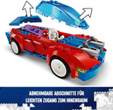 LEGO Marvel Spider-Man Race Car & Venom Green Goblin, Spidey-rollleksak med superhjältefigurer och byggbar bil, present till barn, pojkar och flickor 7 år gamla 76279 Byggset Beuche den LEGO-Store