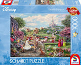 Schmidt Spiele 58038 Disney Askungen Happily Ever After Thomas Kinkade Pussel 1000 bitar Flerfärgat pussel Naty Shop Standardtitel