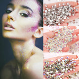 4200 bitar Nail Art Strass, 36 färger Glitterstenar, Nageldekorationer Stenar för Nail Art Accessoarer och Strass Klarkristall med Strassurvalspincett och poängpenna