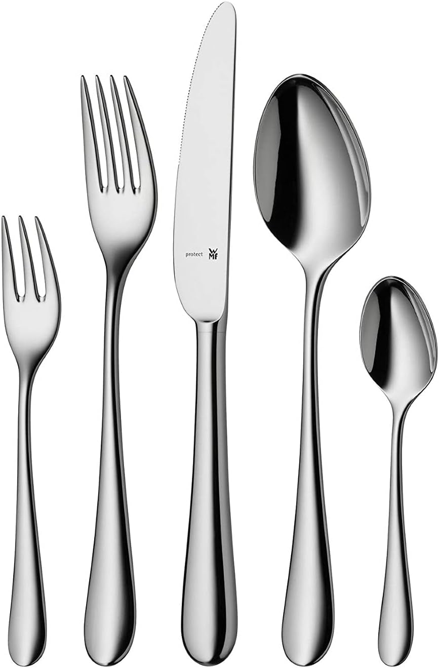 WMF Merit bestickset i rostfritt stål Cromargan Protect Polerad Reptålig Diskmaskin Säker Naty Shop