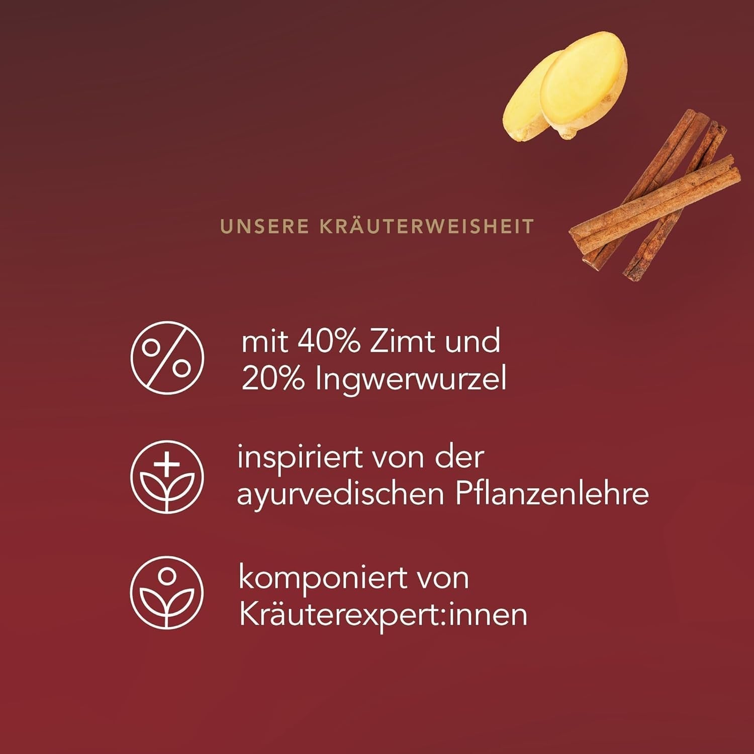 Pukka | Blandning av ekologiska smaksatta teer "Vanilla Chai" | Kanel, ingefära och vanilj | Te för en njutning med naturlig sötma | Förpackning om 1 | 20 tepåsar
