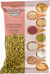 Gröna linser – Laird Variety, 1 kg Förpackning | Premiumkvalitet, hela linser | Rik på protein och fibrer | Vegansk, icke-GMO | Idealisk för soppor, sallader, curryrätter och måltidsberedning