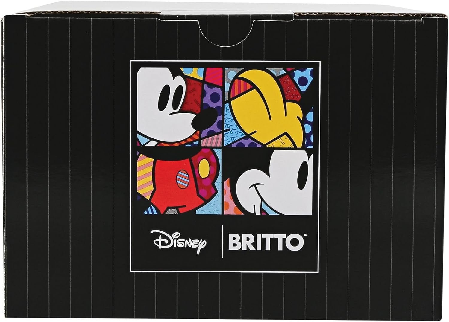 Disney Britto Collection Cheshire Cat Figurine, färgade statyetter och skulpturer Naty Shop