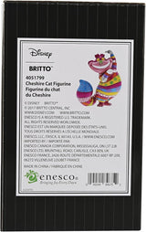 Disney Britto Collection Cheshire Cat Figurine, färgade statyetter och skulpturer Naty Shop