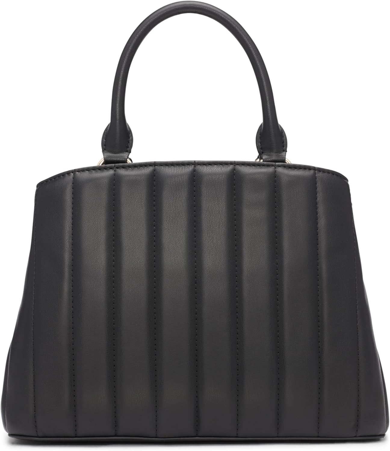 DKNY Chain Lexington Park Medium Logo Chain Satchel, Svart / Guld, One Size Naty Shop-väskor för kvinnor