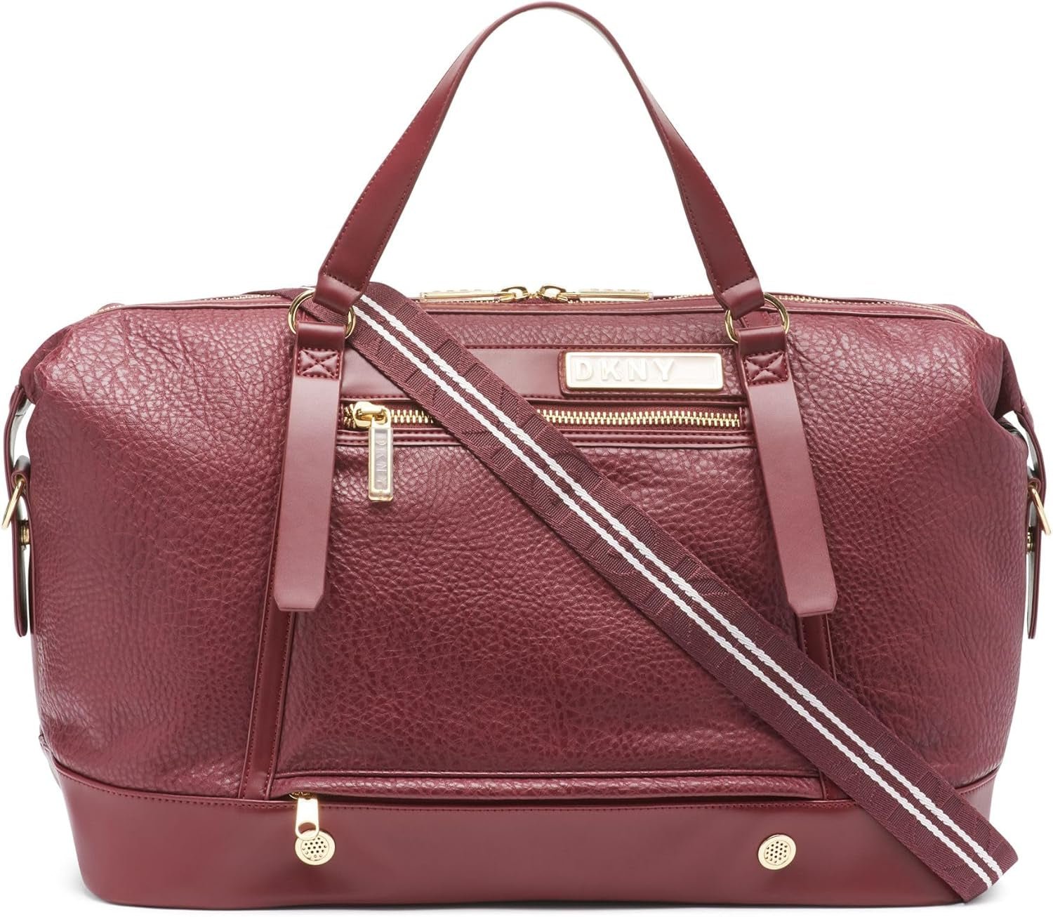 DKNY Duffel Softside Weekender Bagage, Rödvin, Vin, Duffel Softside Weekender Luggage Bagage och reseutrustning Naty Shop