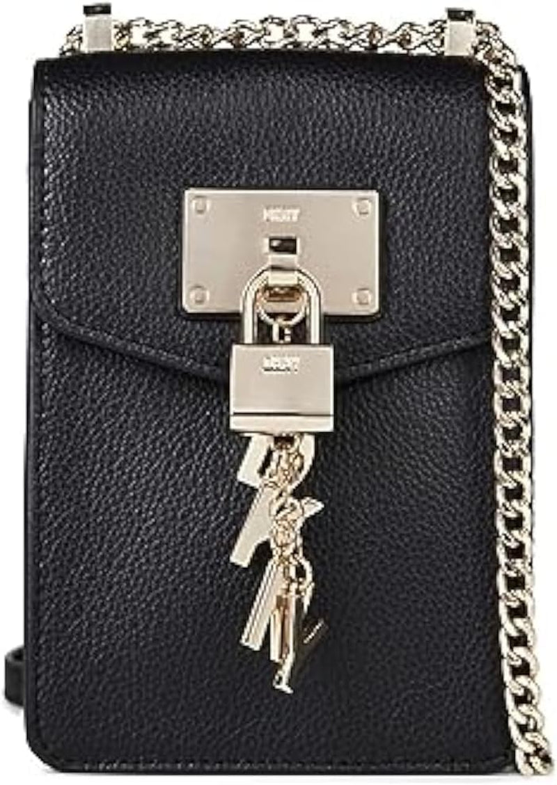 DKNY Elissa N/S crossbody axelväska Damväskor Naty Shop Svart / Guld