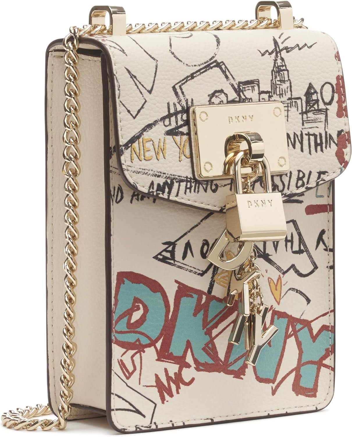 DKNY Dam Elissa N/S Telefon Cr Crossbody, One Size Damväskor Naty Shop